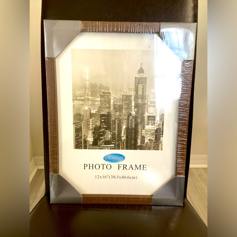 Rainbows | 12x16 Photo Frame | Walnut | NWOT